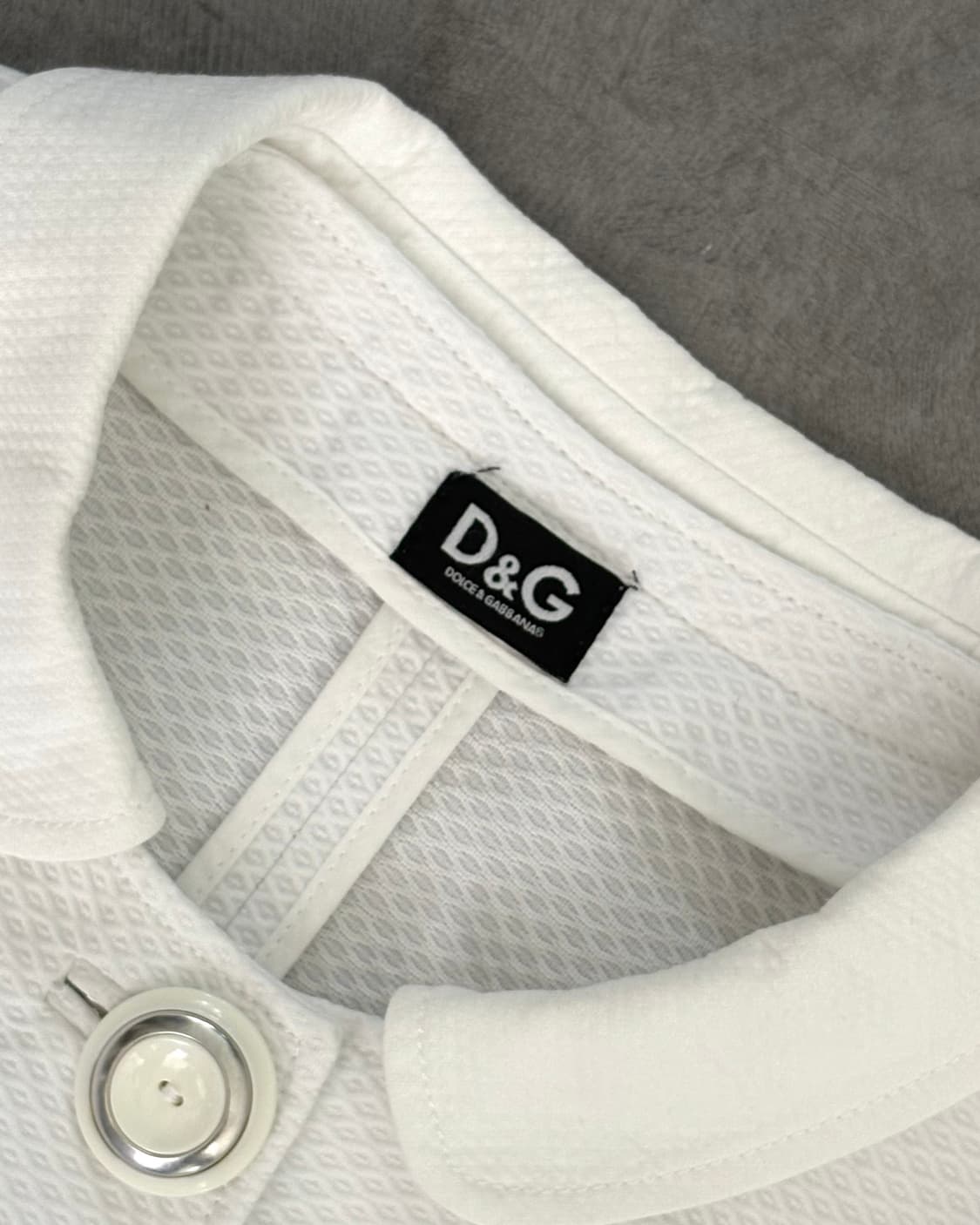 D&G 돌체앤가바나 화이트 카라 자켓 상품이미지6