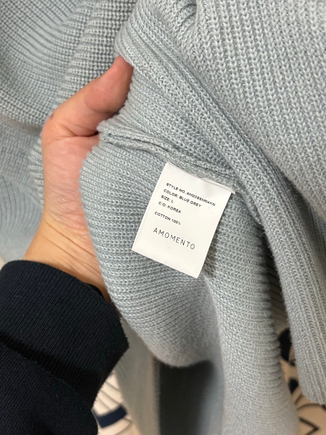 아모멘토 / BCI ROUND NECK PULLOVER 라운드넥 니트 상품이미지6
