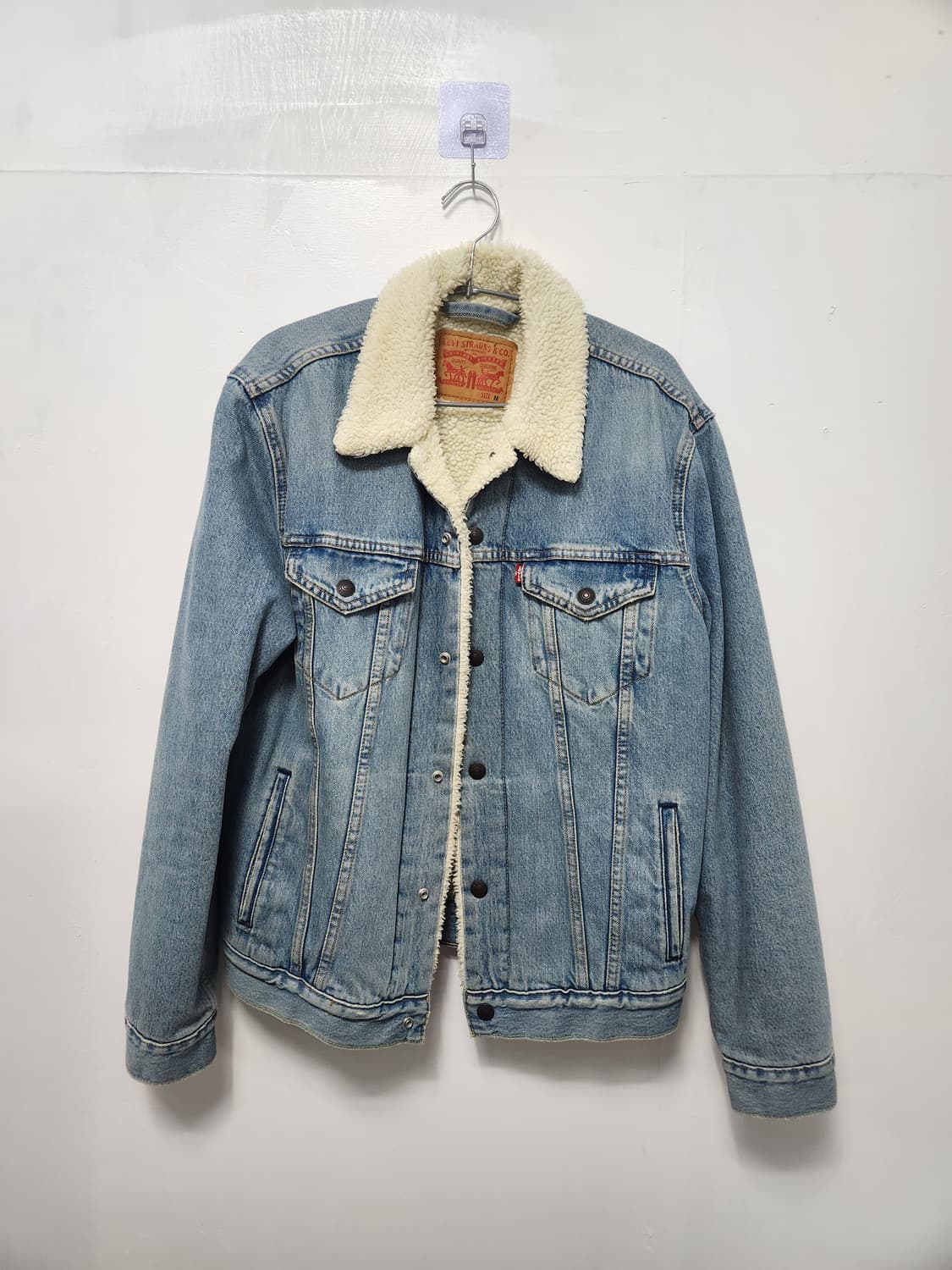 리바이스 데님 퍼 자켓 상품이미지1