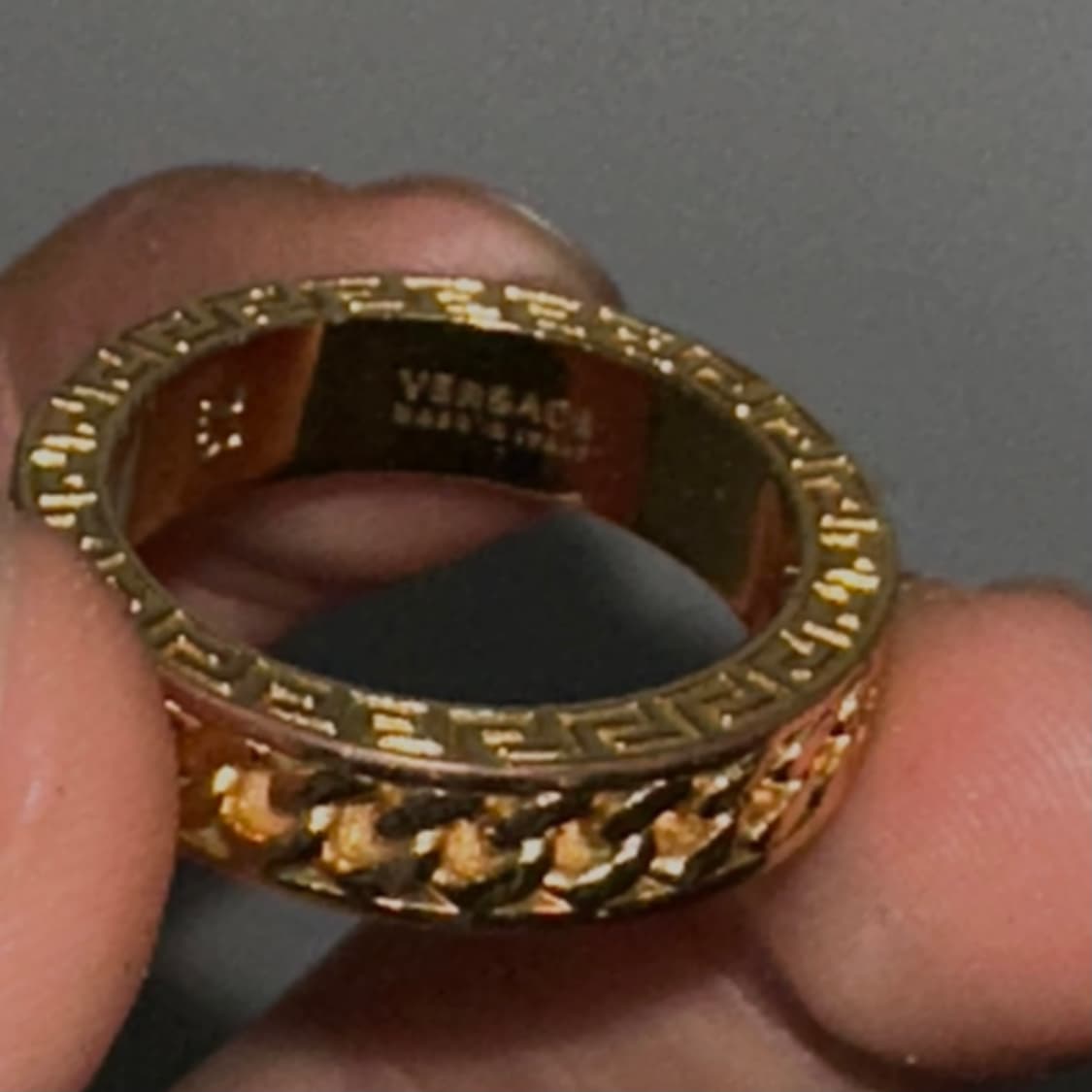 베르사체 메두사 체인링 23호 상품이미지2