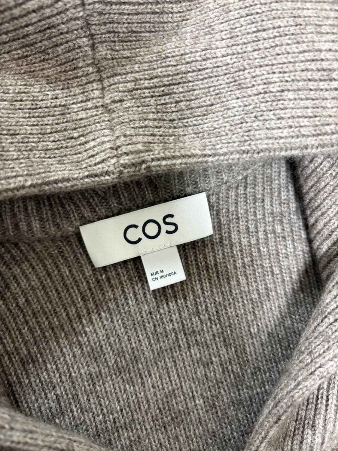 COS 코스 니트 집업 후디 상품이미지2