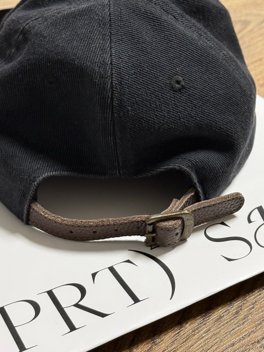 CROSS DESTROYED CAP (BLACK) M 사이즈 상품이미지3