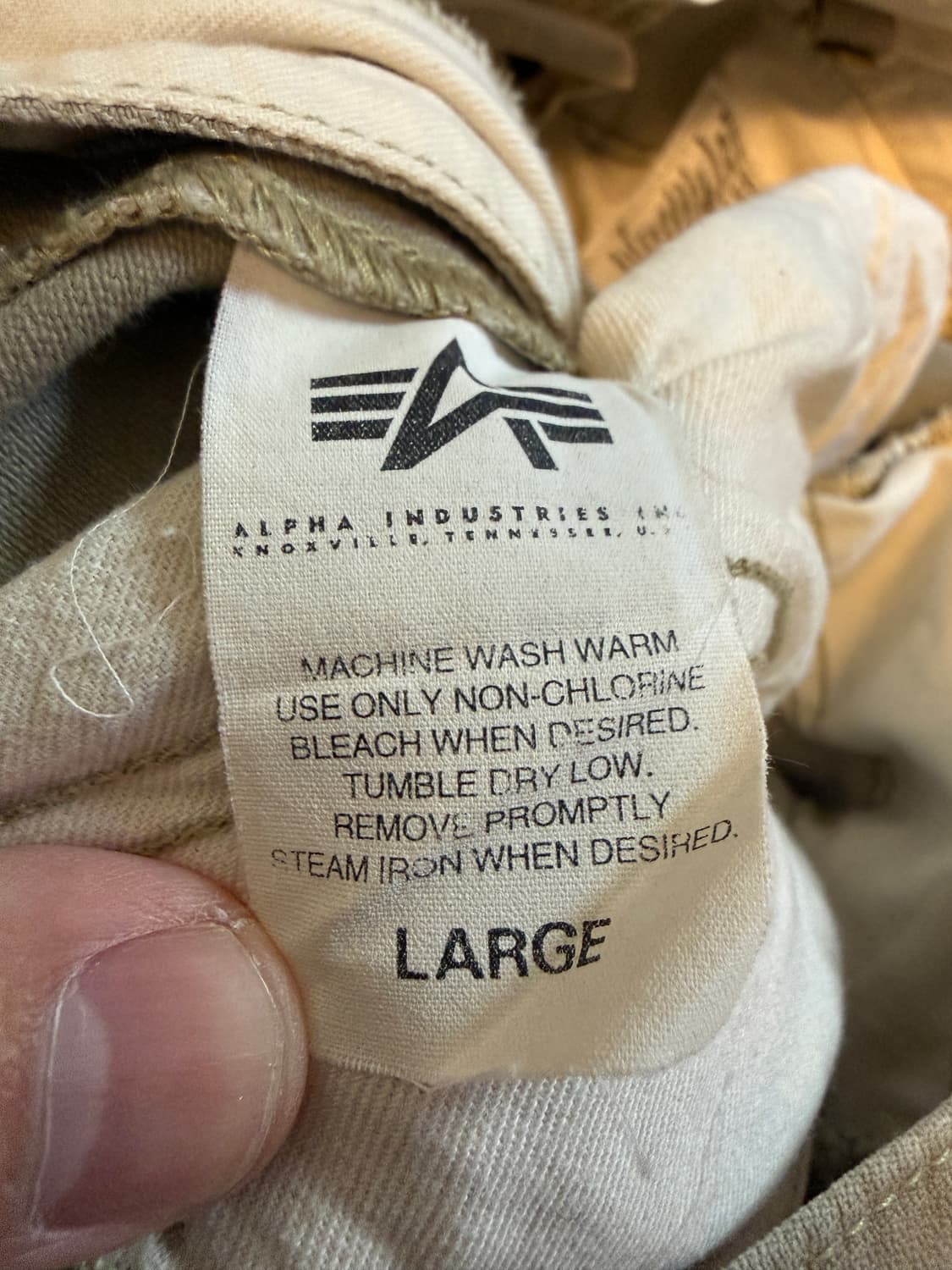 Alpha Industries M-65 TYPE TROUSERS 34 상품이미지4