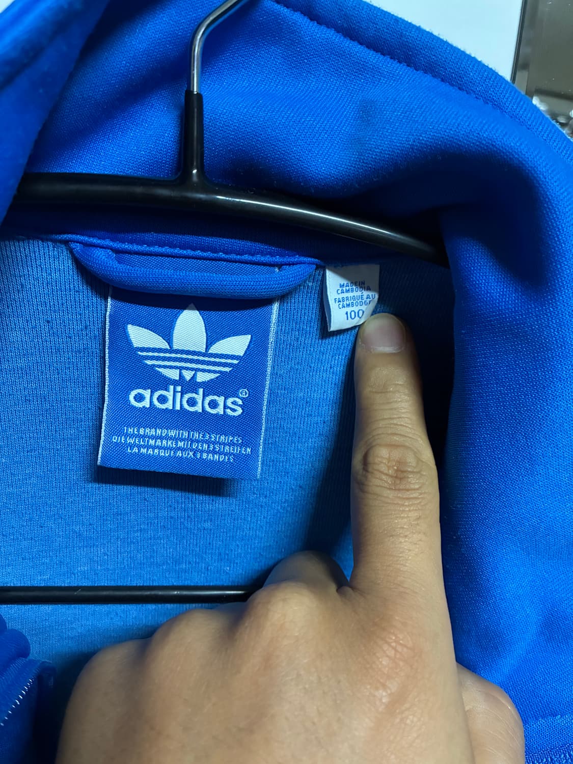 [상태 좋음] 아디다스 져지 집업 L/100 상품이미지3
