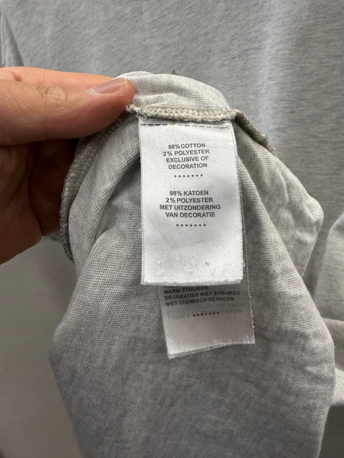 할리데이비슨 반팔티 그레이 XXL 상품이미지3