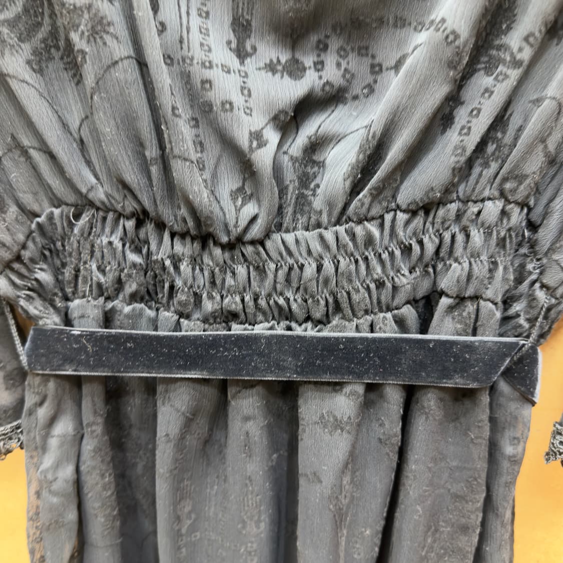 일본빈티지 크레아레 시스루 레이스 블라우스 상품이미지8