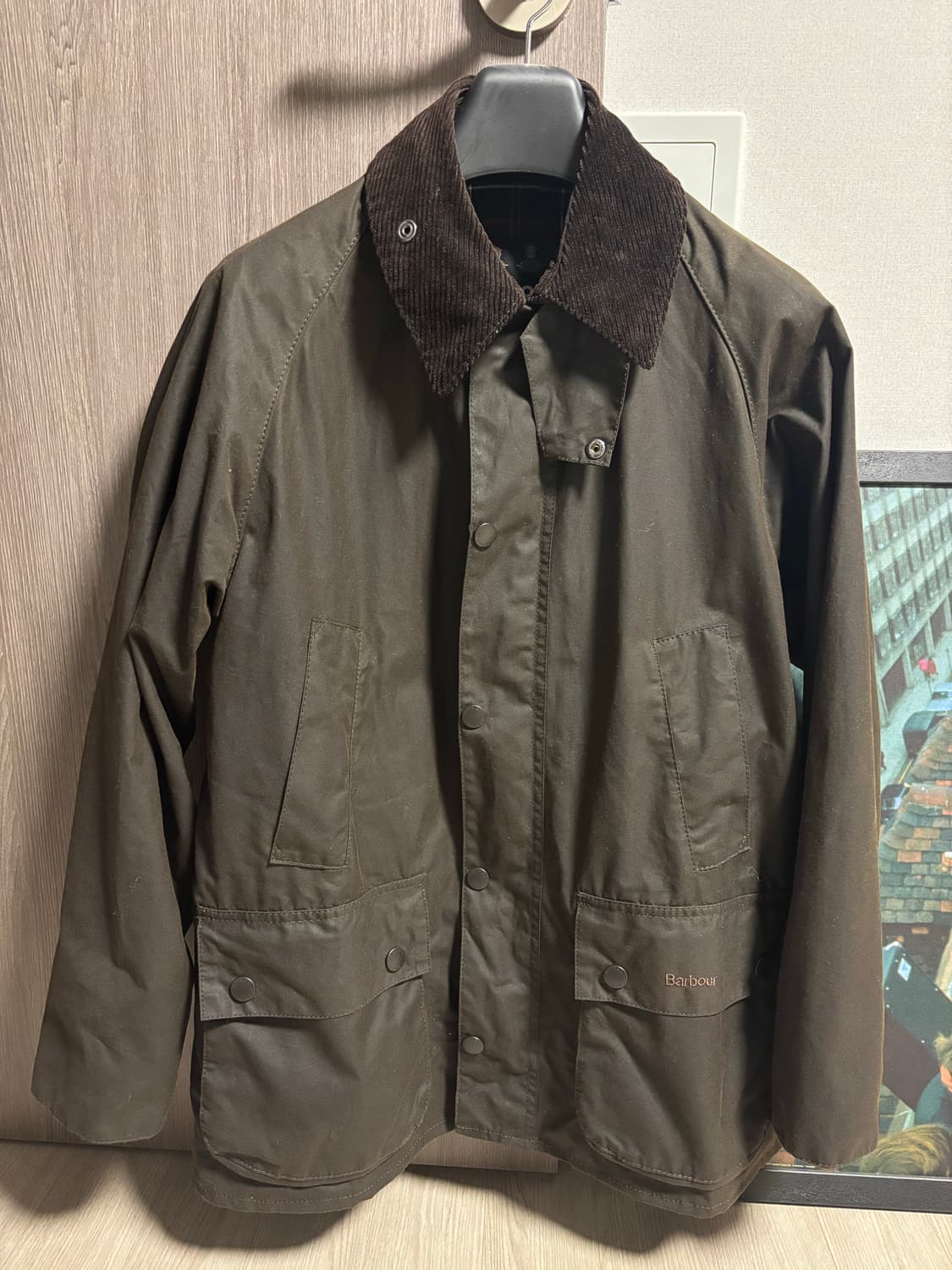 바버 클래식 비데일 올리브 38사이즈 상품이미지1