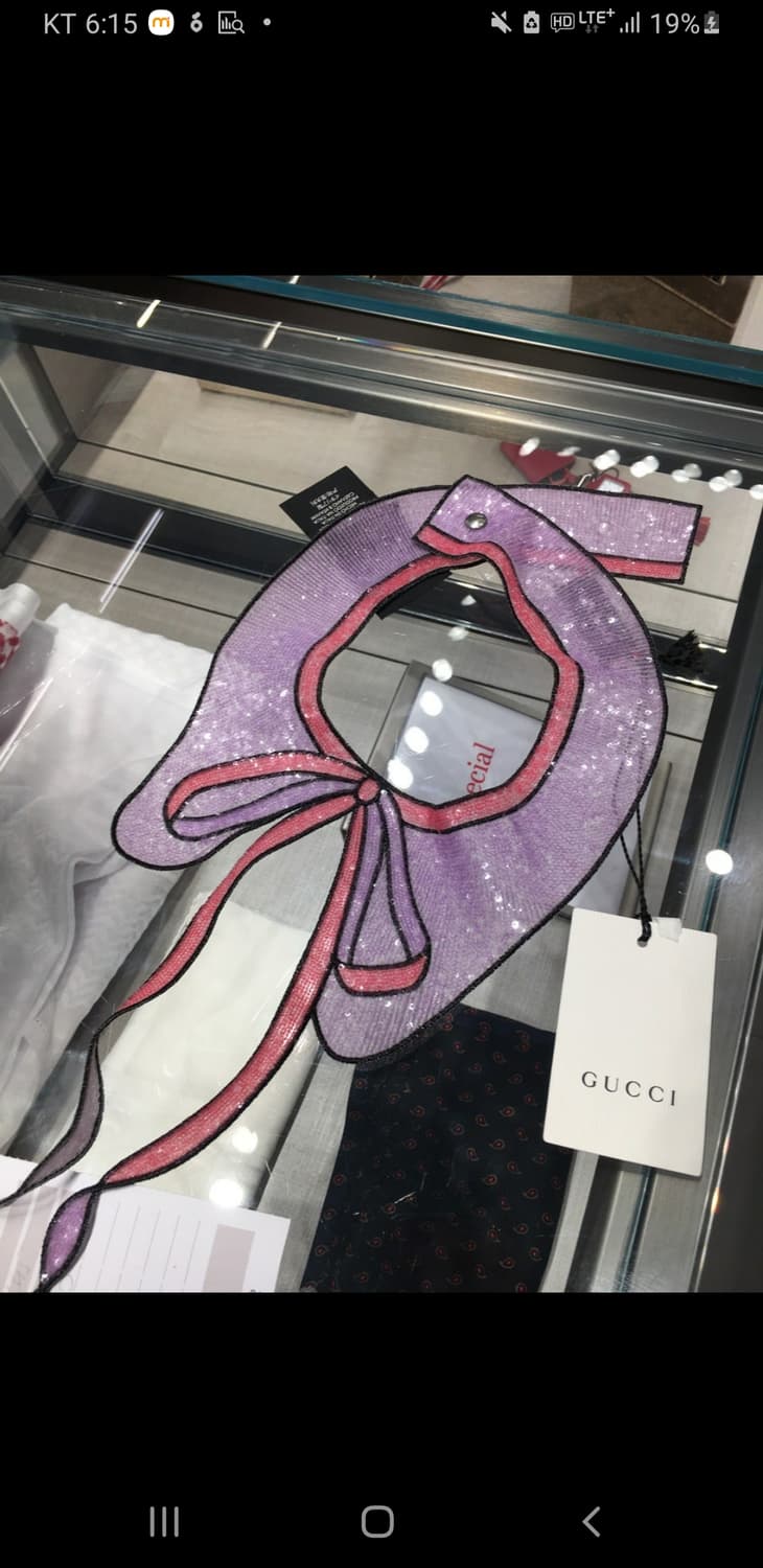 GUCCI 구찌 스팽글 케이프 머플러 상품이미지1