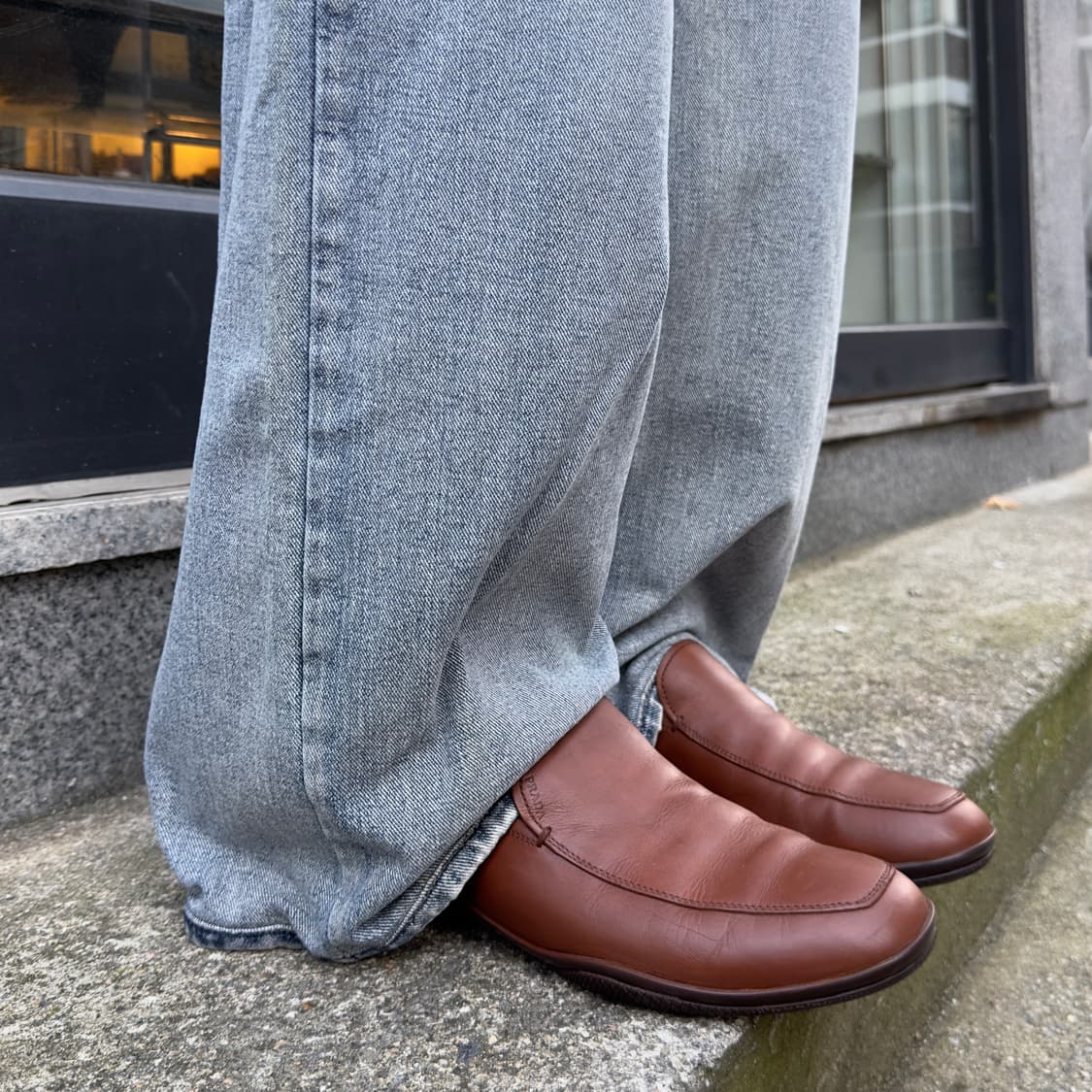 00s 브라운 프라다 스포츠 로퍼 상품이미지1