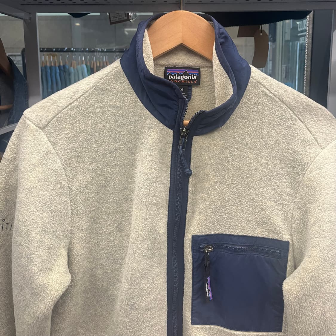 파타고니아 신칠라 플리스 자켓 아이보리 상품이미지5