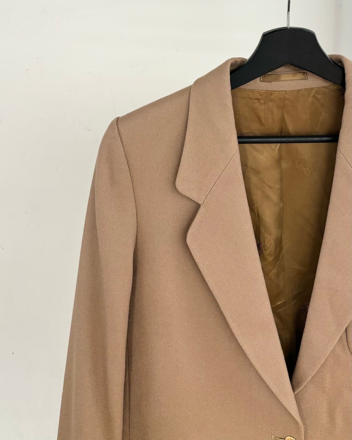 버버리 카멜 싱클 울 자켓 상품이미지3