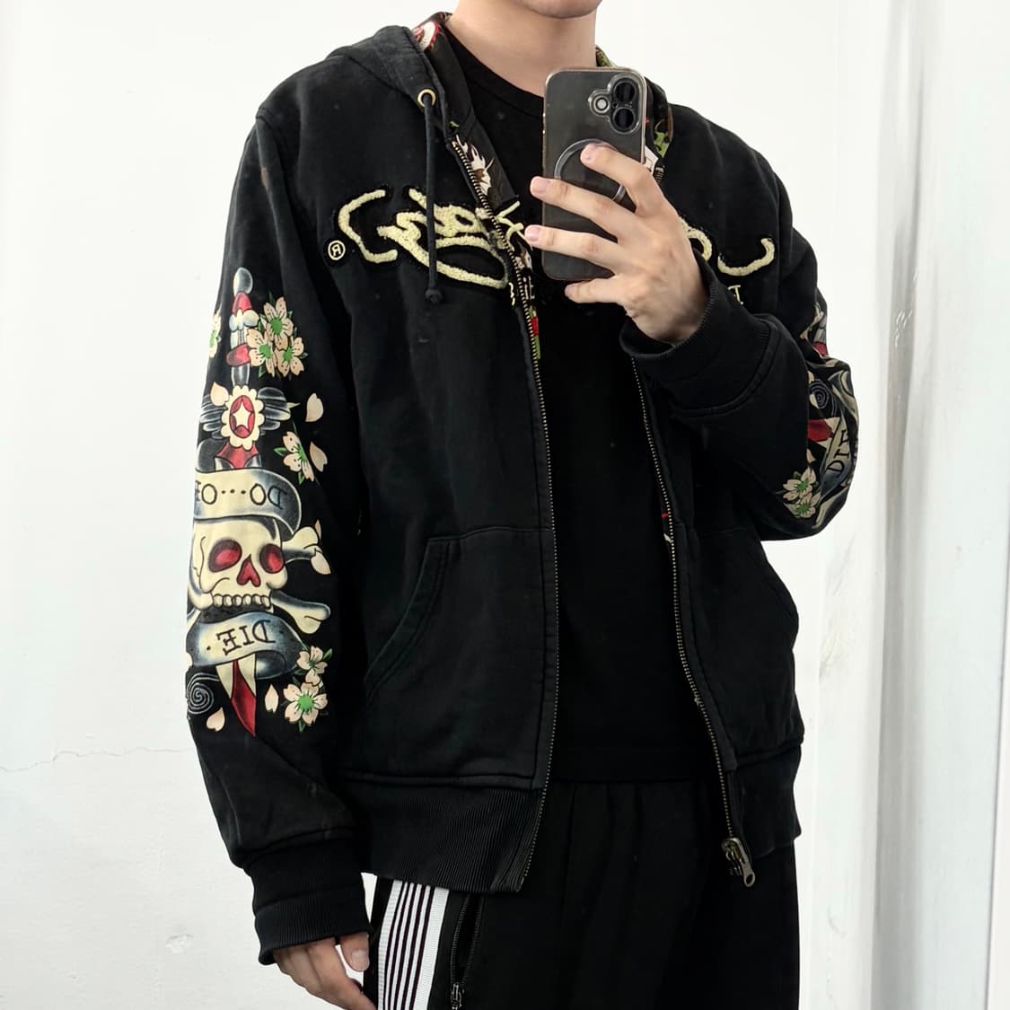 에드하디 리버시블 타이거 후드 집업 상품이미지3