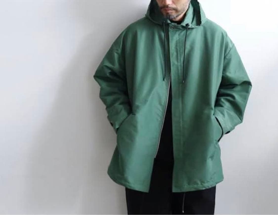 오라리 실크 후디드 블루종 블랙 색상 5사이즈 상품이미지1