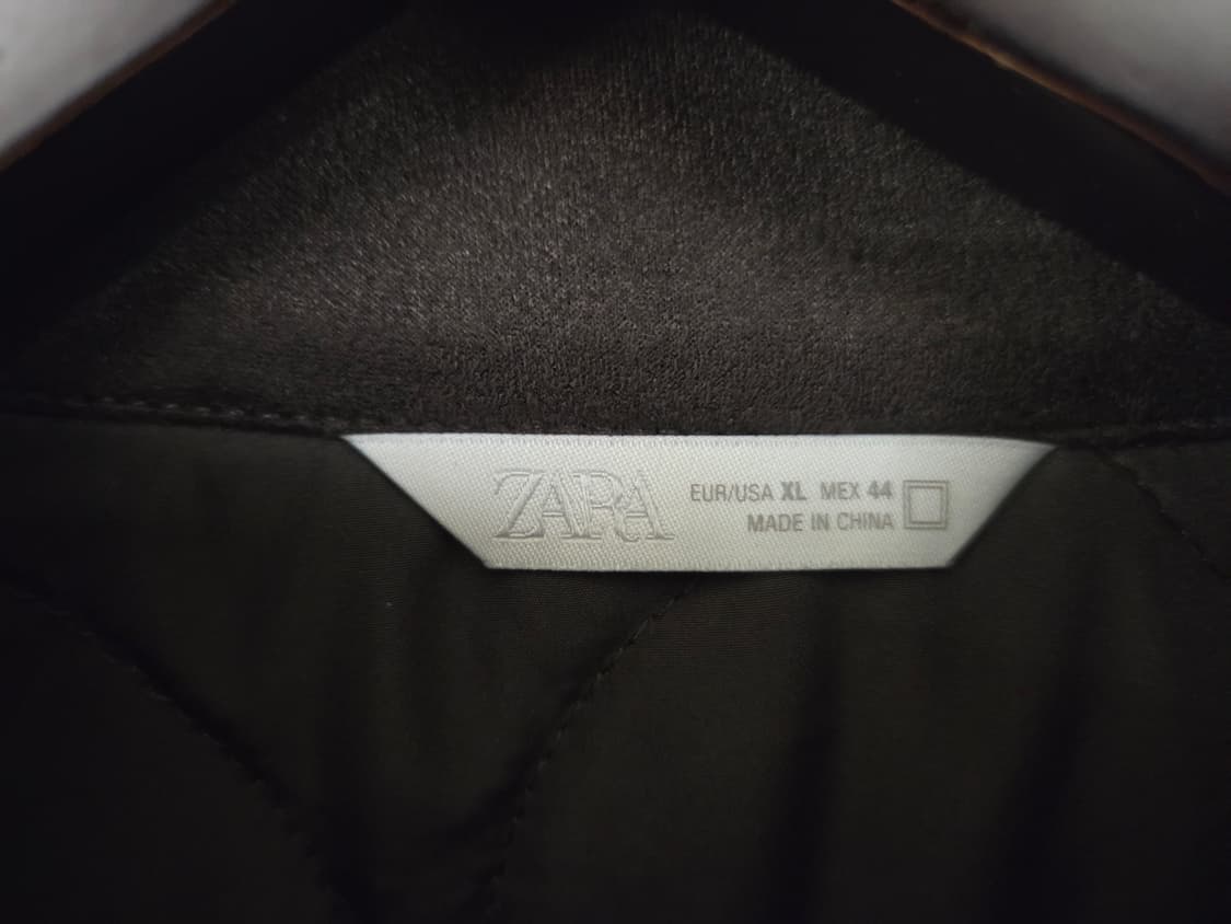 자라 스웨이드 에코 패딩 상품이미지3