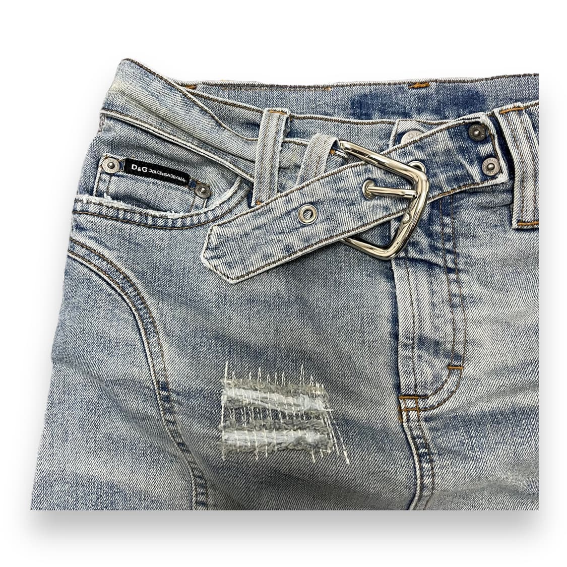 돌체앤가바나 벨트 스커트 상품이미지3