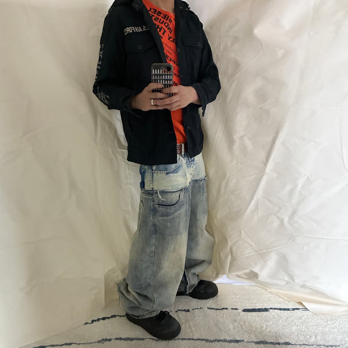 Avirex U.S. AirForce Hooded Shirt Jacket 상품이미지3