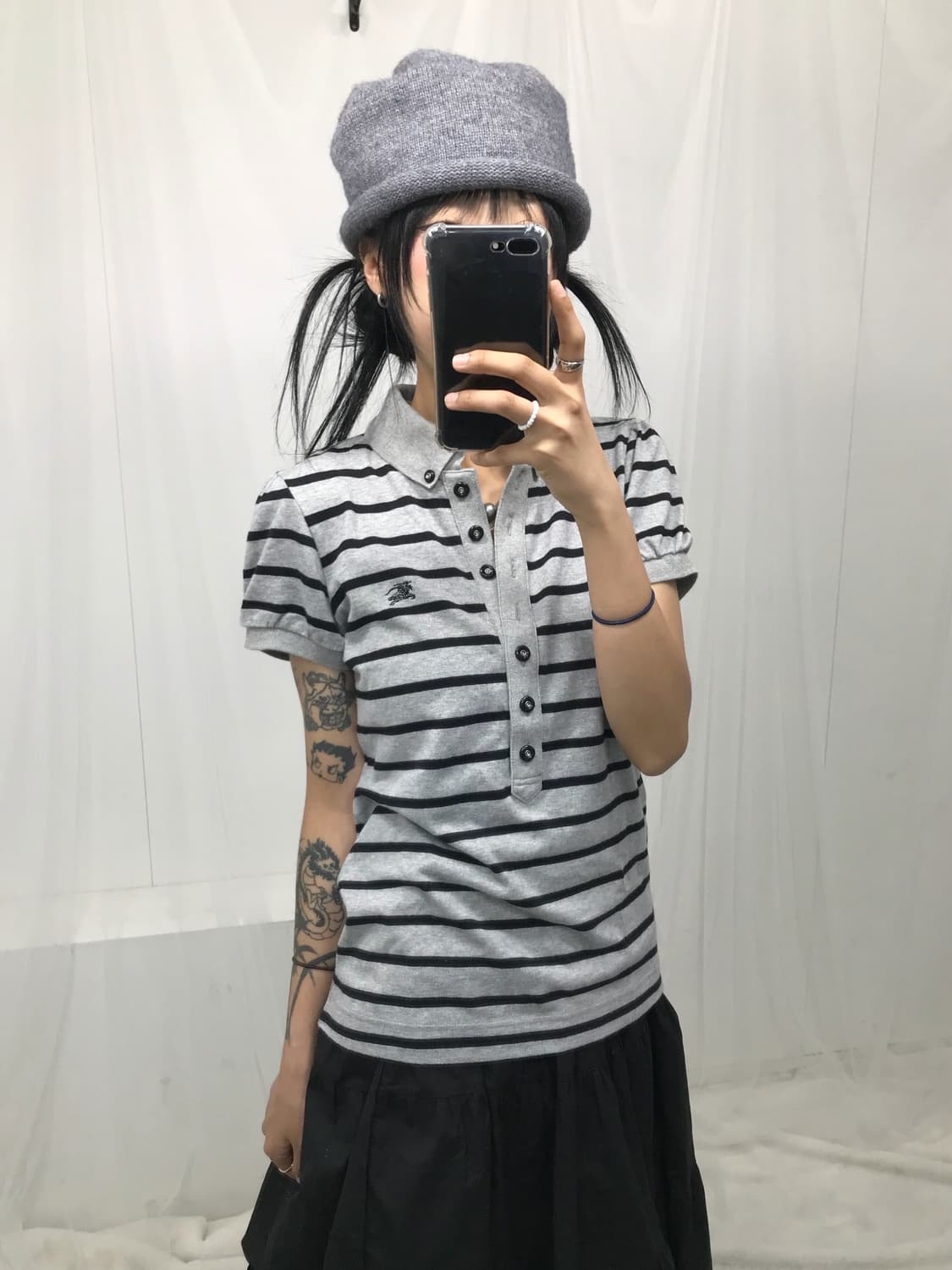 Burberry Blue Label Stripe Puff Top 상품이미지6