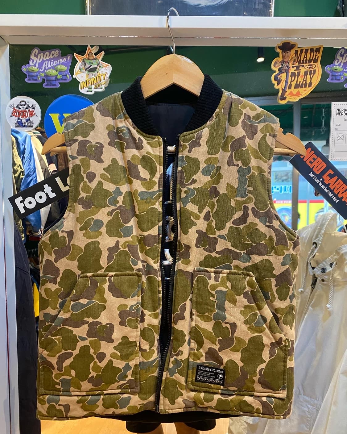 Stussy 리버시블 베스트 상품이미지2