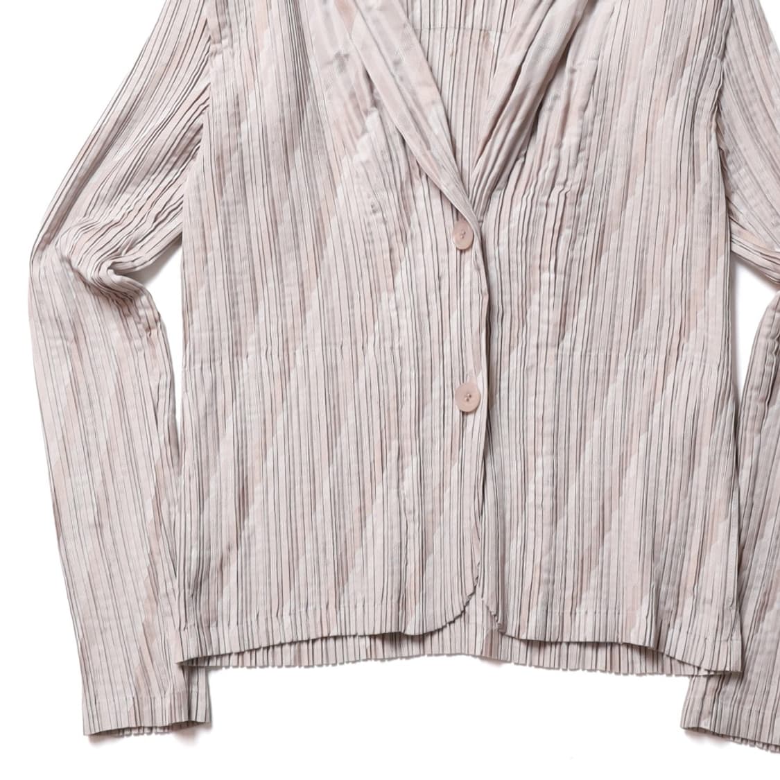 이세이 미야케 Issey Miyake 2B Pleated Blazer  상품이미지3