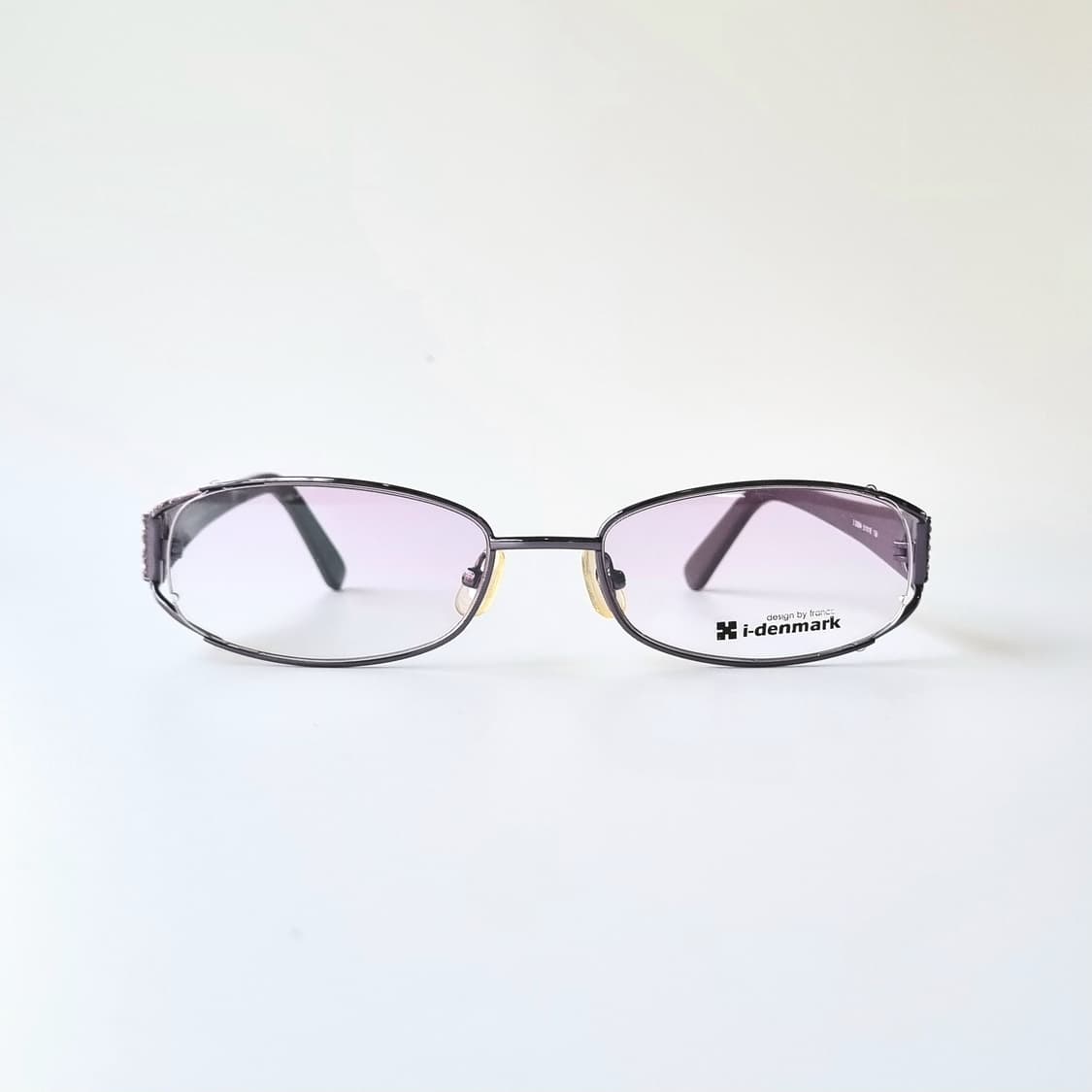 데드스탁  빈티지 퍼플 옆반무테 포인트 안경테 284 상품이미지2