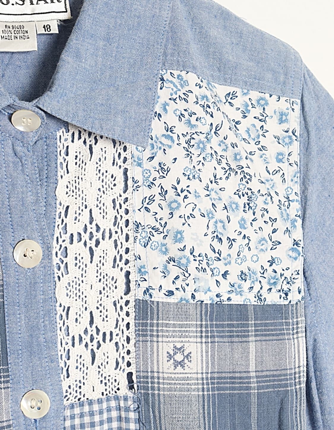  90's L.G.STAR Chambray One-Piece 상품이미지4