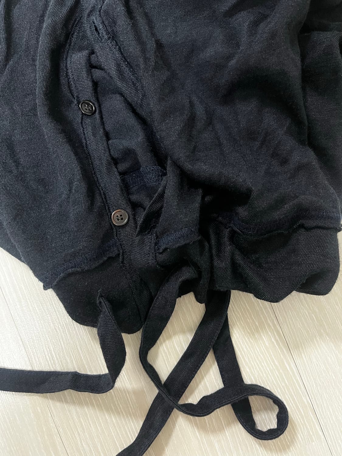 y’s 네이비 스트링 가디건 상품이미지5