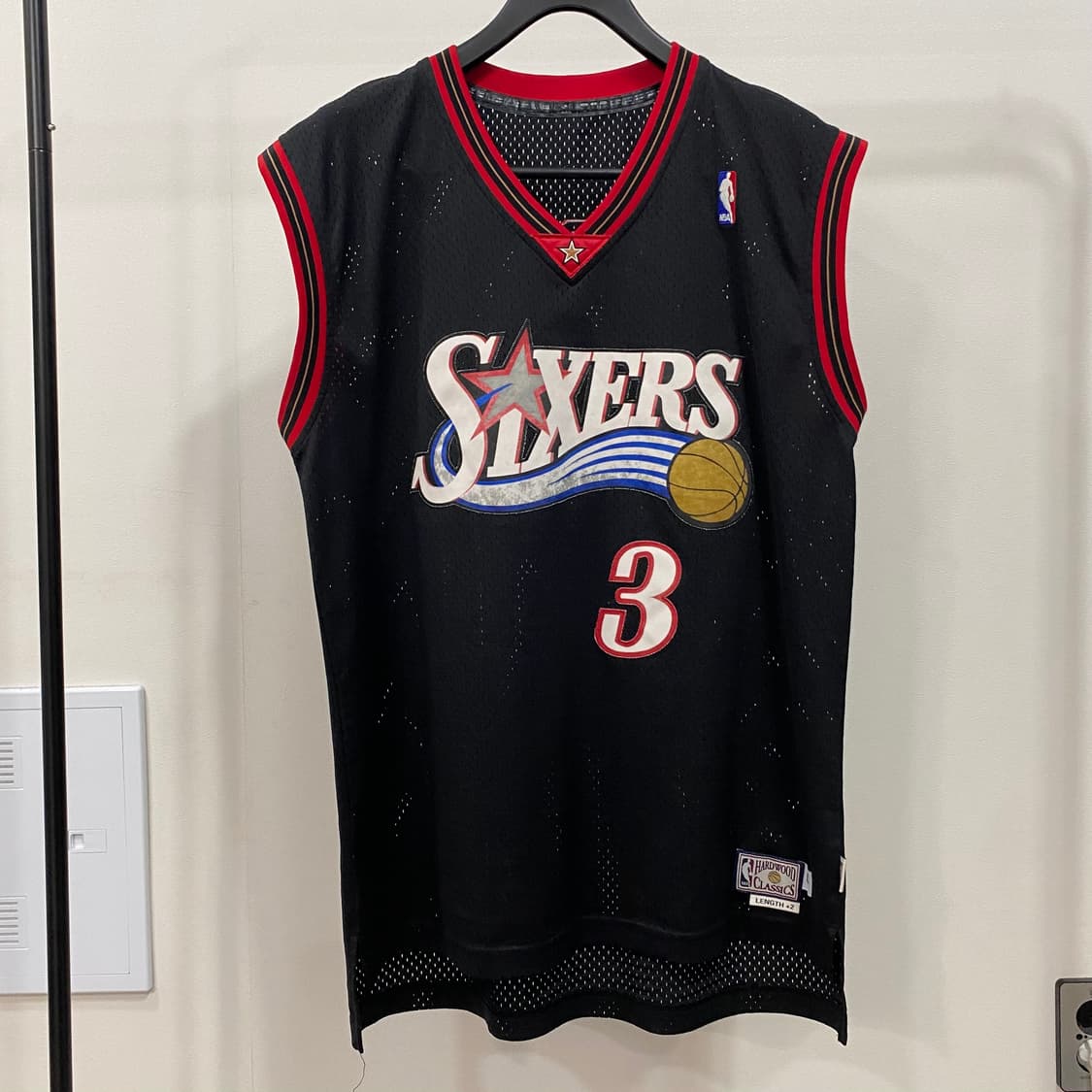 아디다스 필라델피아 세븐티식서스 아이버슨 져지 상품이미지1