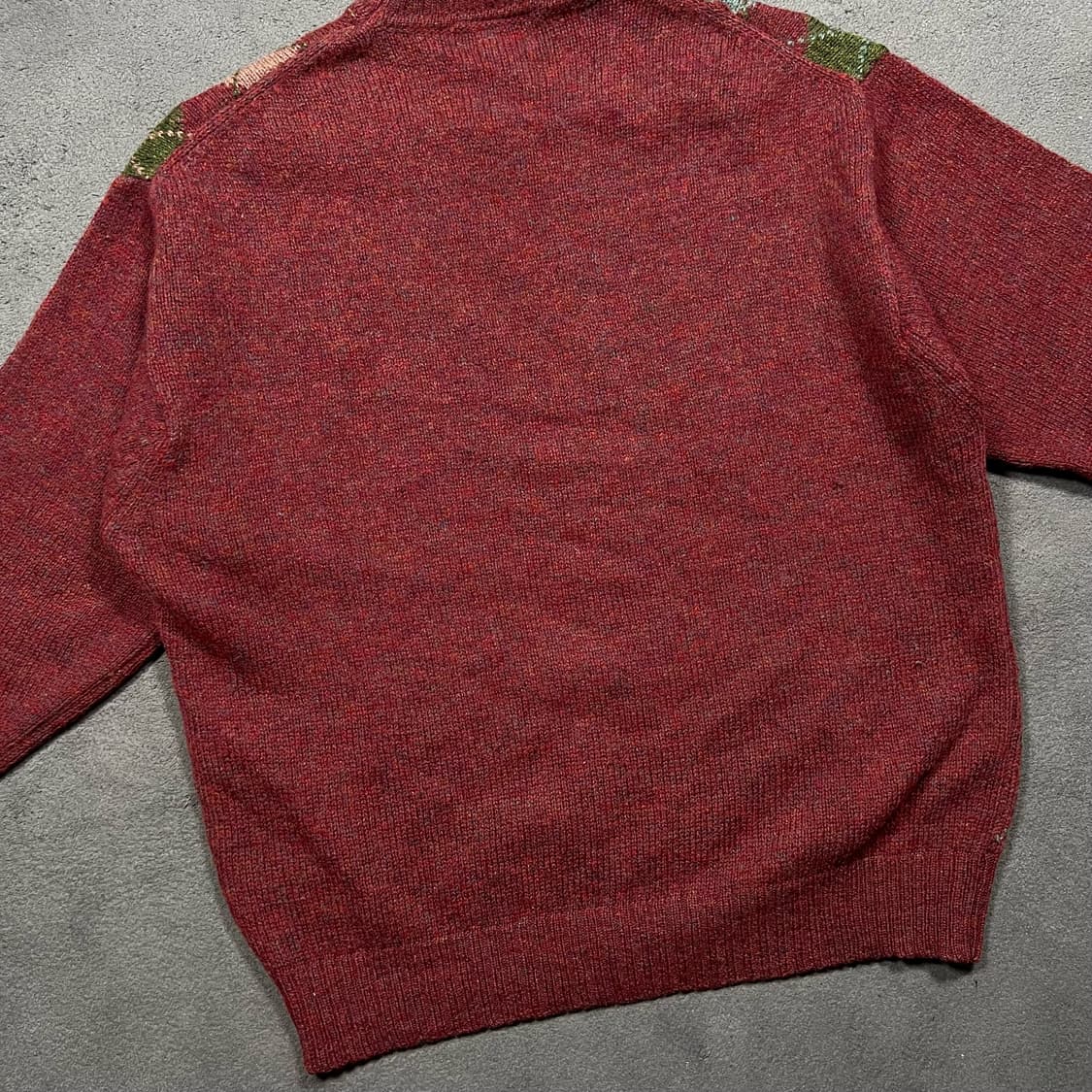 L.L. Bean 엘엘빈 아가일패턴 울 니트 상품이미지3