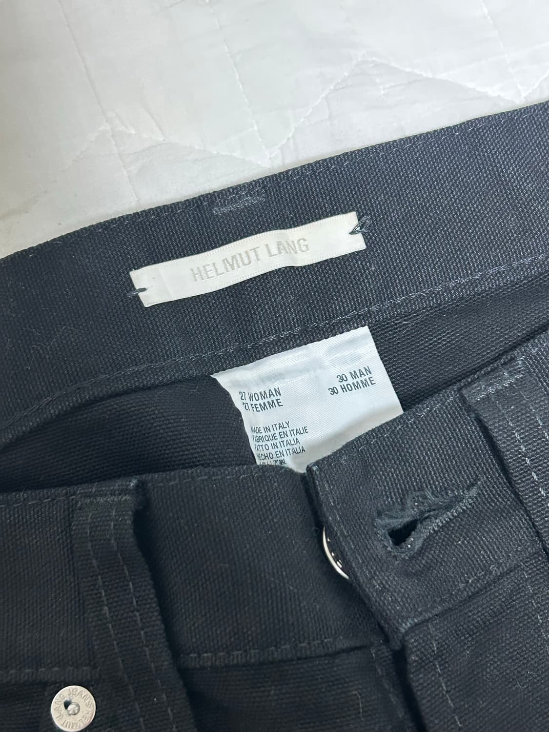 헬무트랭 더블니 카펜터 데님 팬츠 상품이미지3