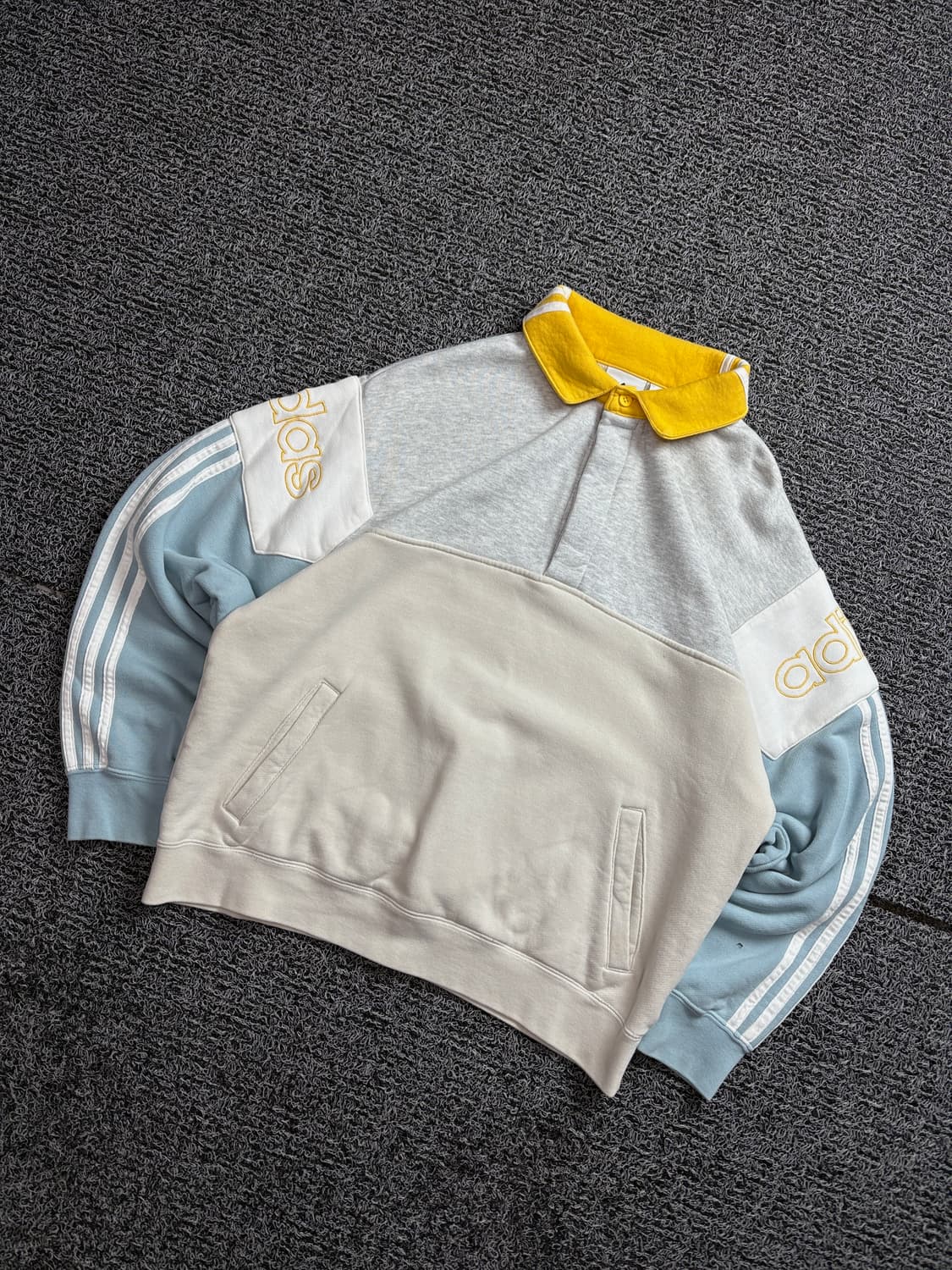 아디다스 멀티컬러 럭비 스웻 카라 맨투맨 2494 상품이미지1