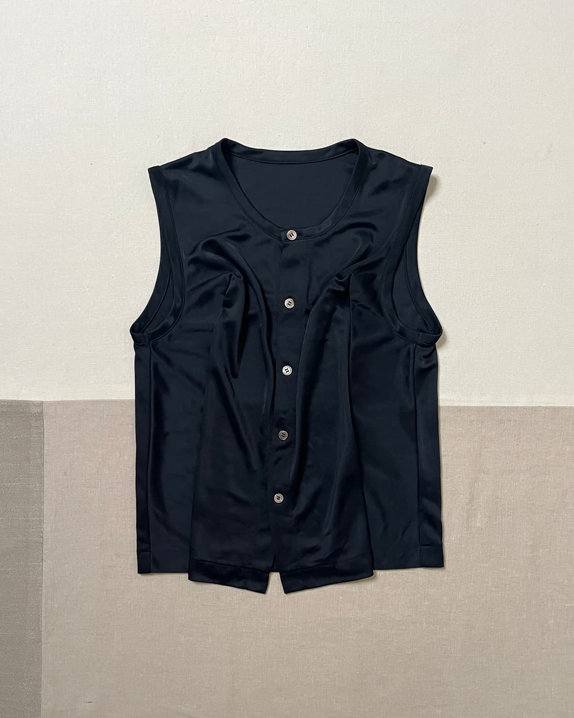 90s 꼼데가르송 턱 슬리브리스 가디건 comme des garcons 상품이미지1