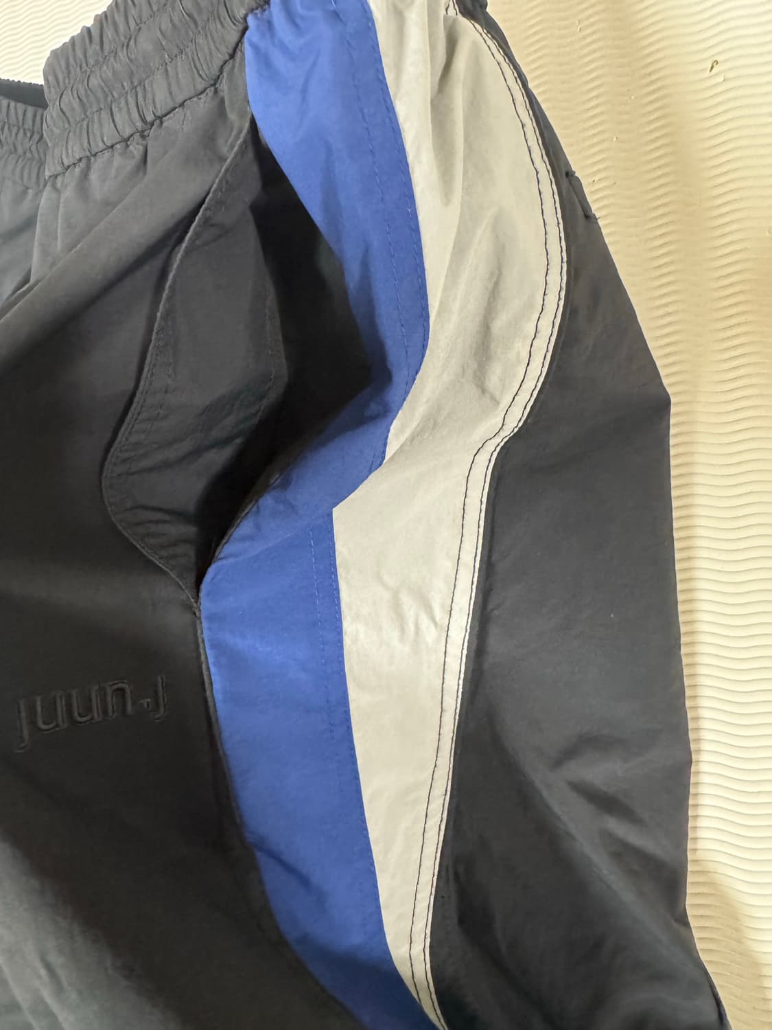 준지 컬러 블록 스포티 트랙 팬츠 블랙 48 JC5321P825 상품이미지3