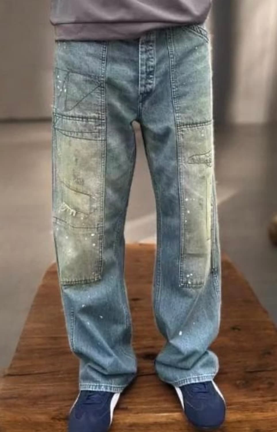 RRL 리페어 페인터 데님 상품이미지1