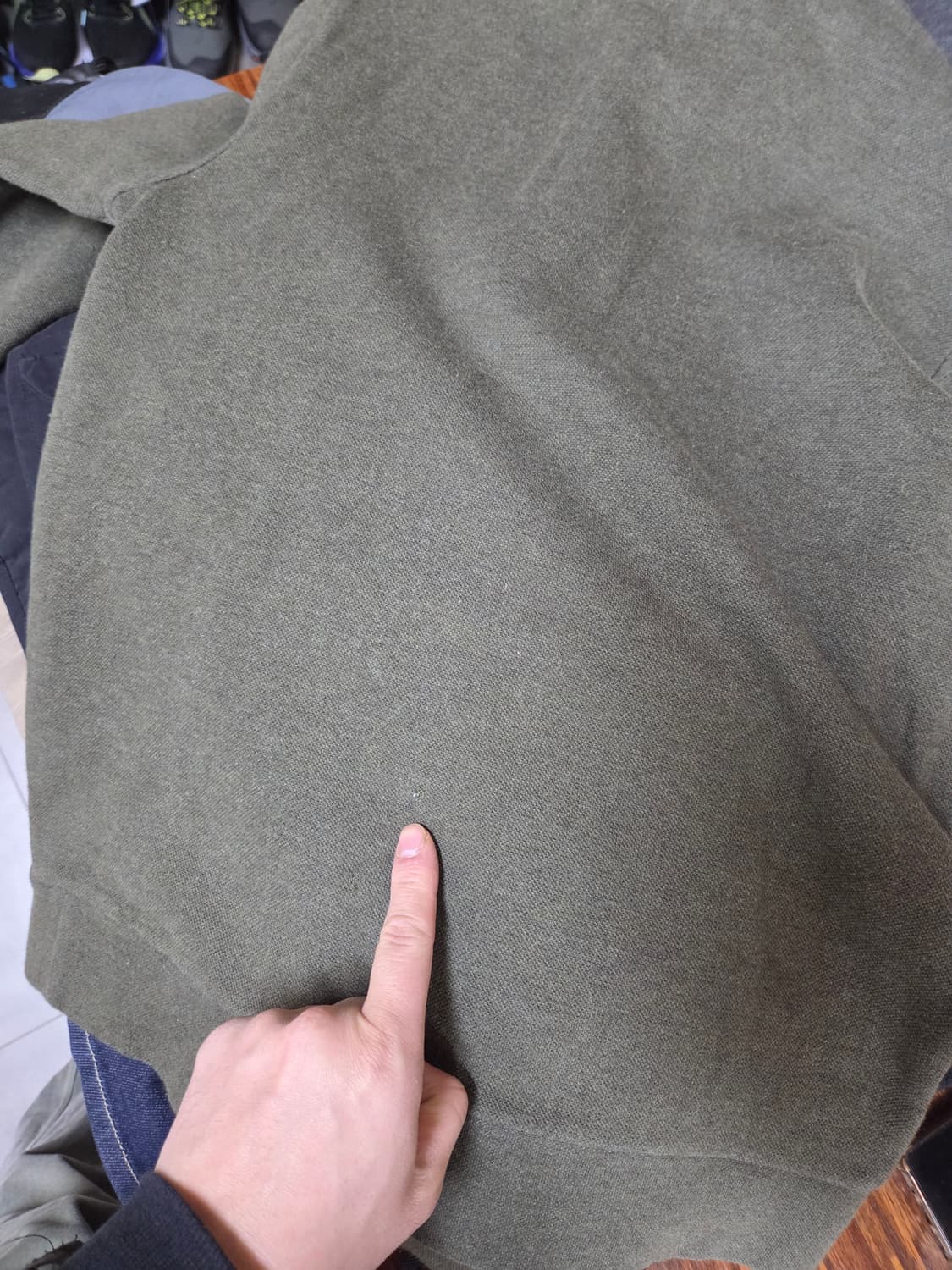 폴로랄프로렌 하프집업 니트 긴팔 sp 카키  상품이미지9