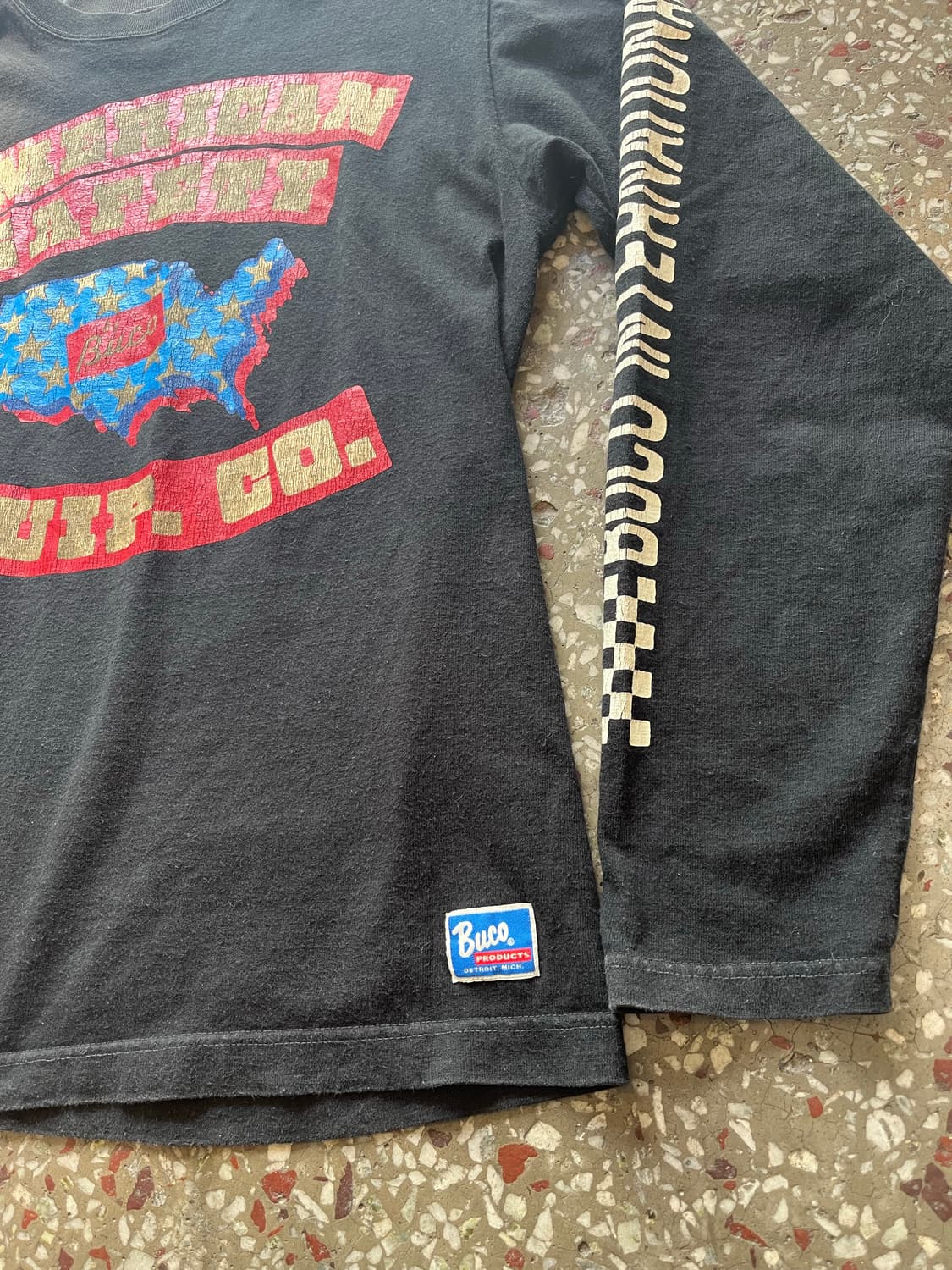 Buco 부코 아메리칸 세이프티 그래픽 긴팔티셔츠 상품이미지6