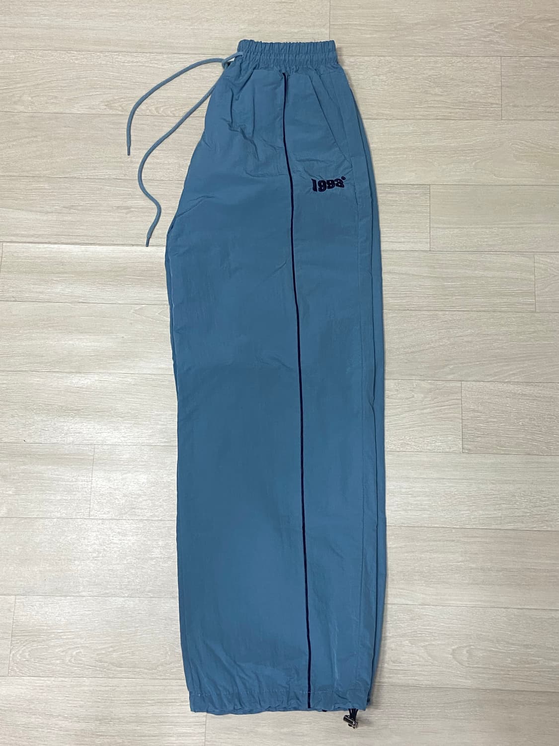 빈티지 파이핑 팬츠_블루  상품이미지1