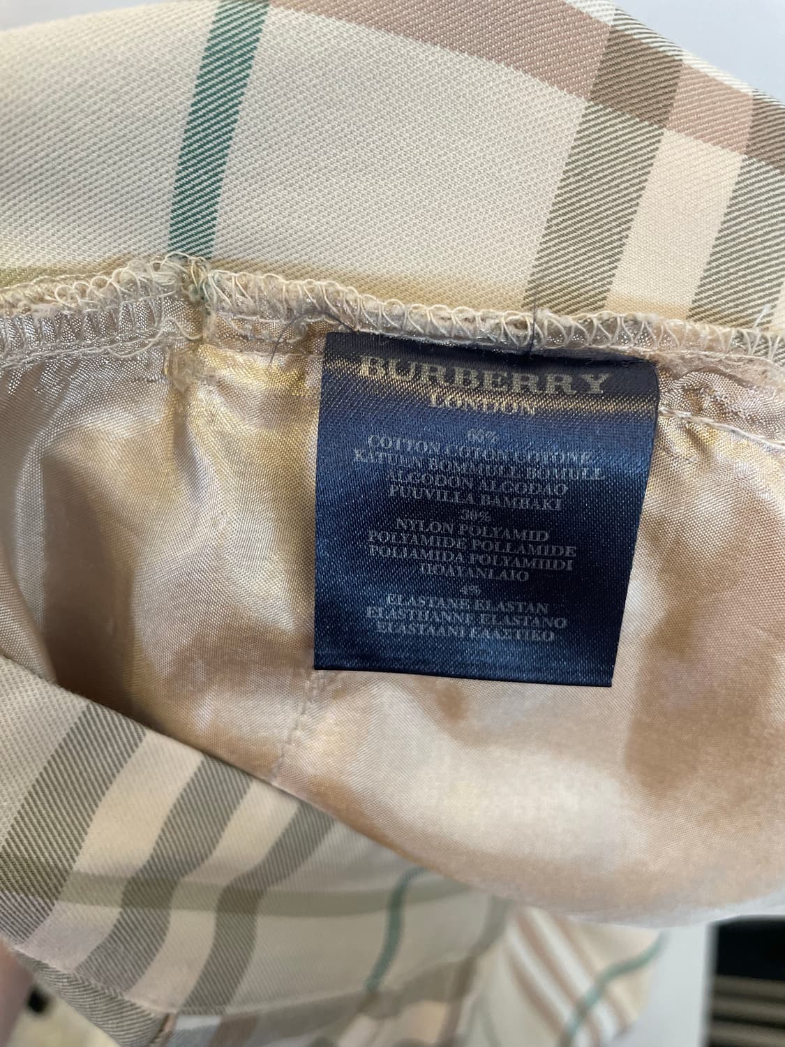 Burberry 버버리 체크팬츠:) 버버리바지 상품이미지4