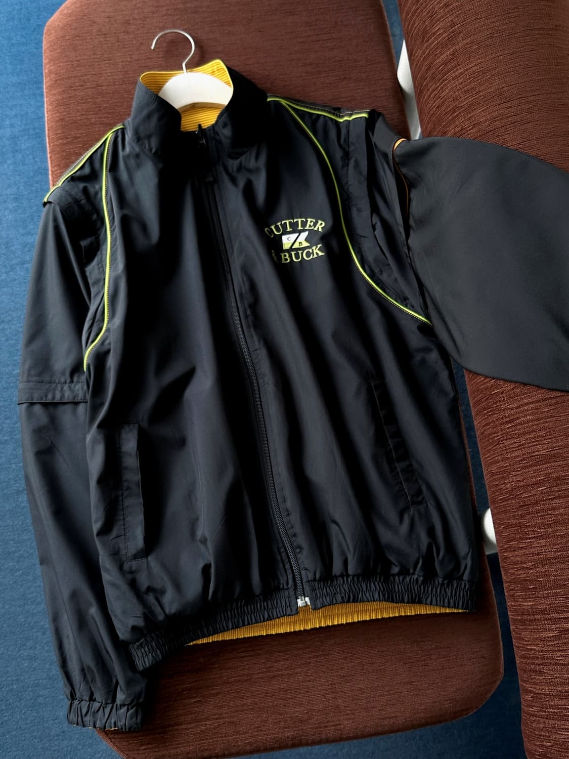 6way design washed poly zip parka 상품이미지2