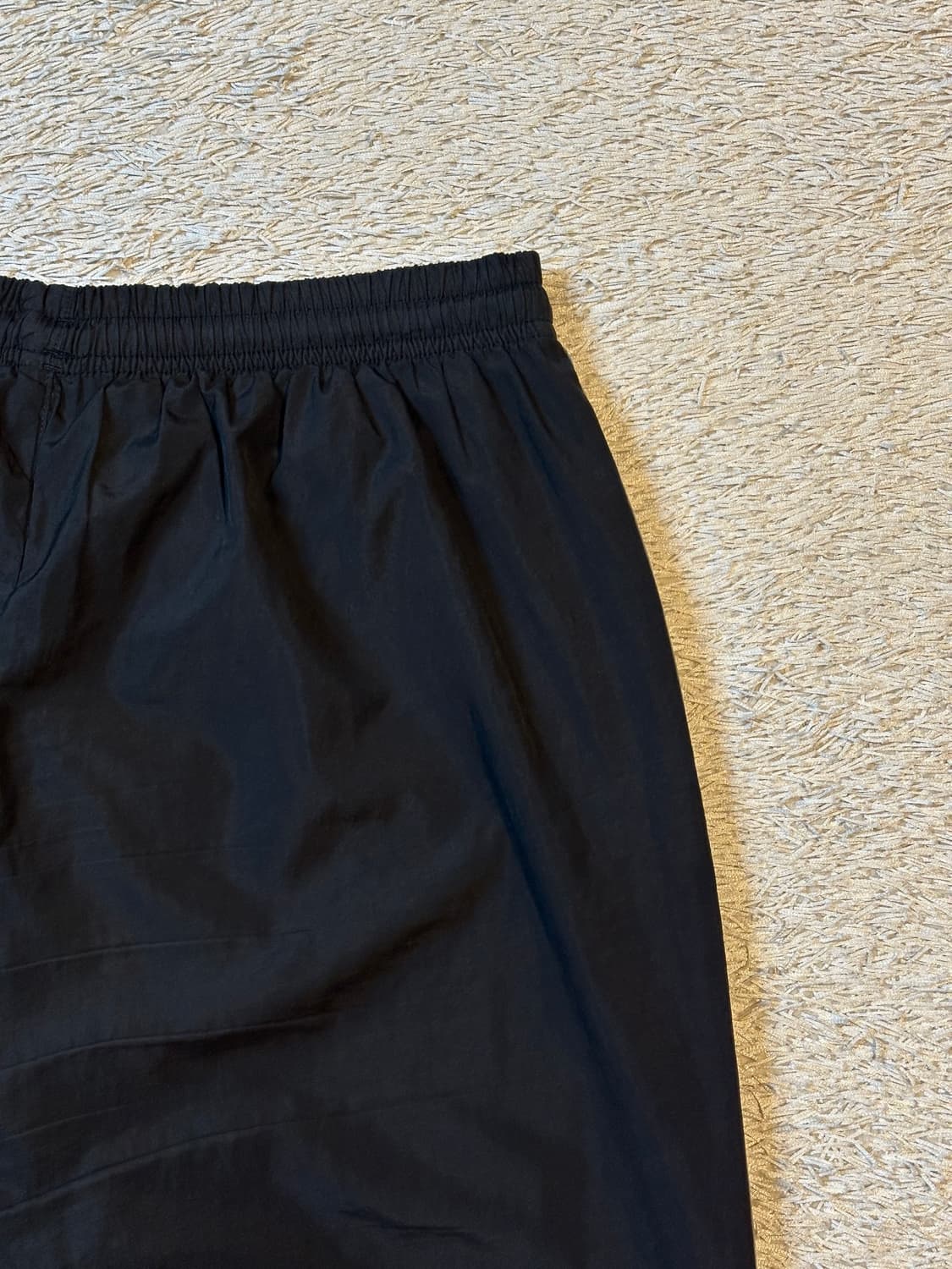 00's 나이키 올드스쿨 스우시 사이드라인 나일론 트랙팬츠 블랙 상품이미지4