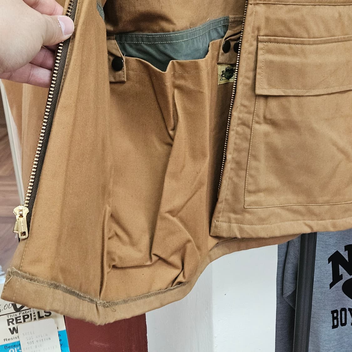 70s Ideal 헌팅자켓 데드스탁 M~L 상품이미지5