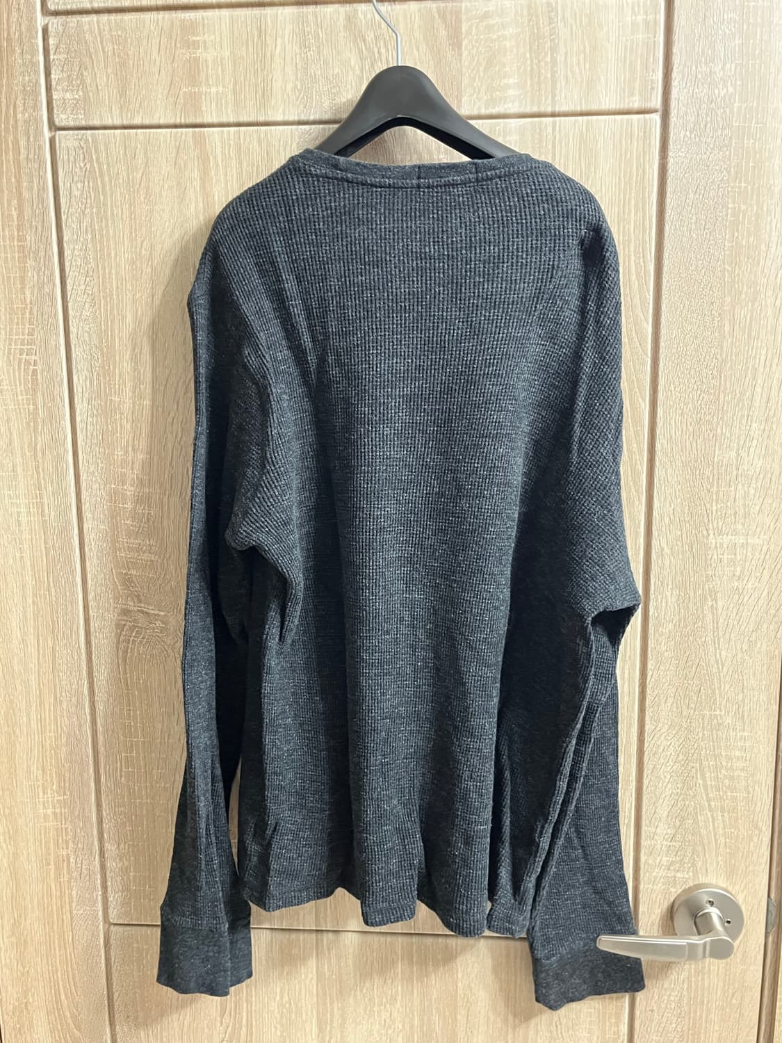 폴로 랄프로렌 와플 롱슬리브 XXL 2xl 차콜 상품이미지2