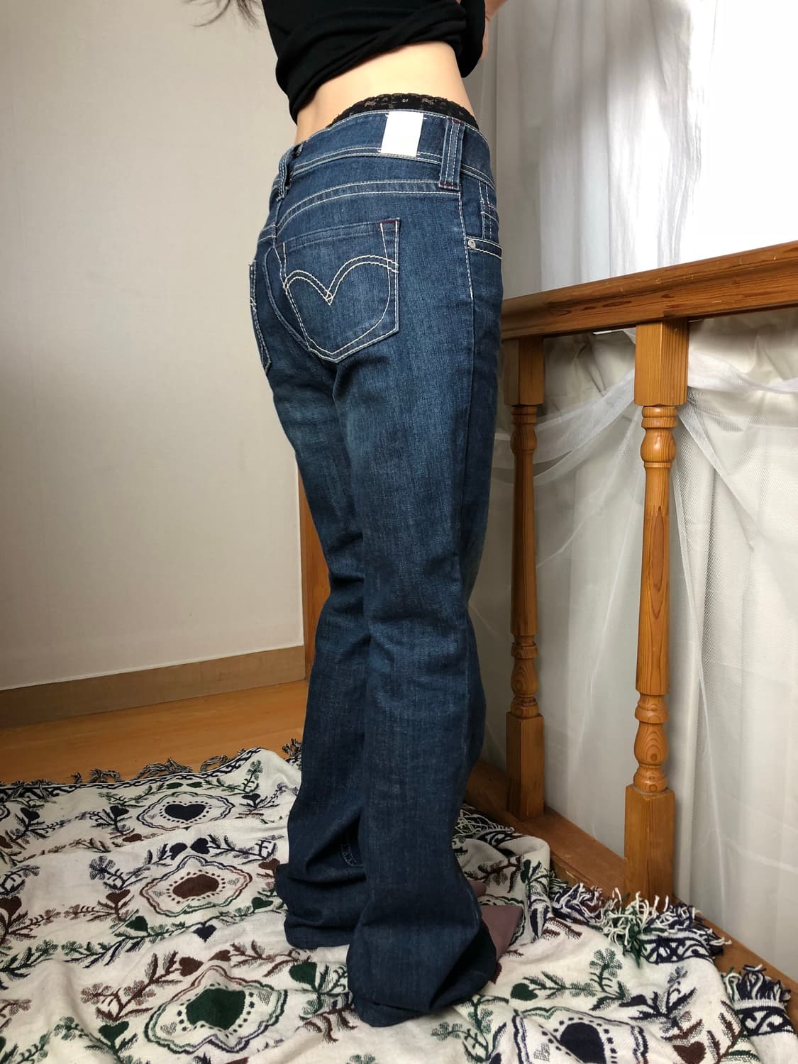 Levi's / Low-Rise Stitch Flare Jeans 상품이미지7