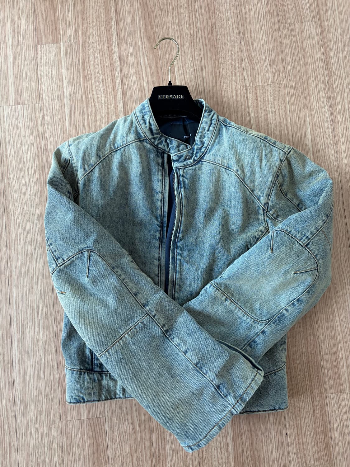 (M) 엔타이어 스튜디오 데님 봄버 상품이미지1