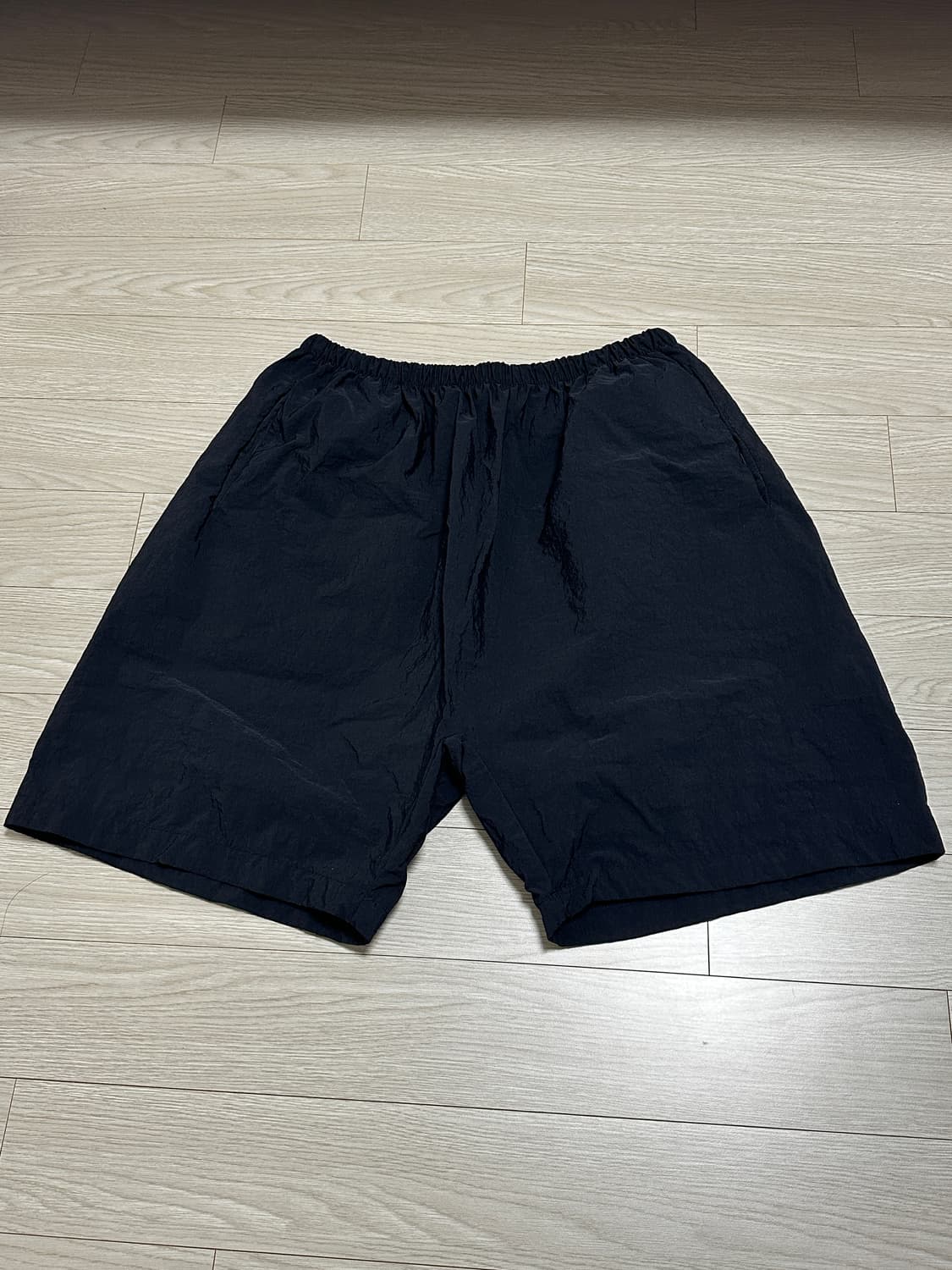 [2]이지 고샤 sh-01 blank 무지 반바지 쇼츠 블랙 상품이미지1