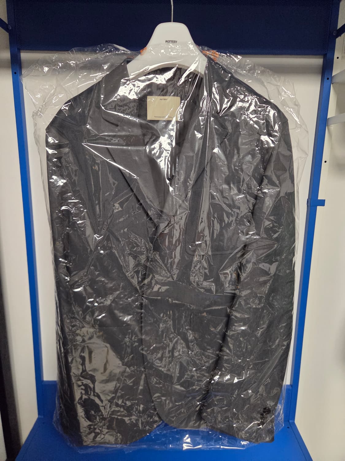 파인 울 스포츠 자켓 미드 그레이 3사이즈 판매합니다. 상품이미지7