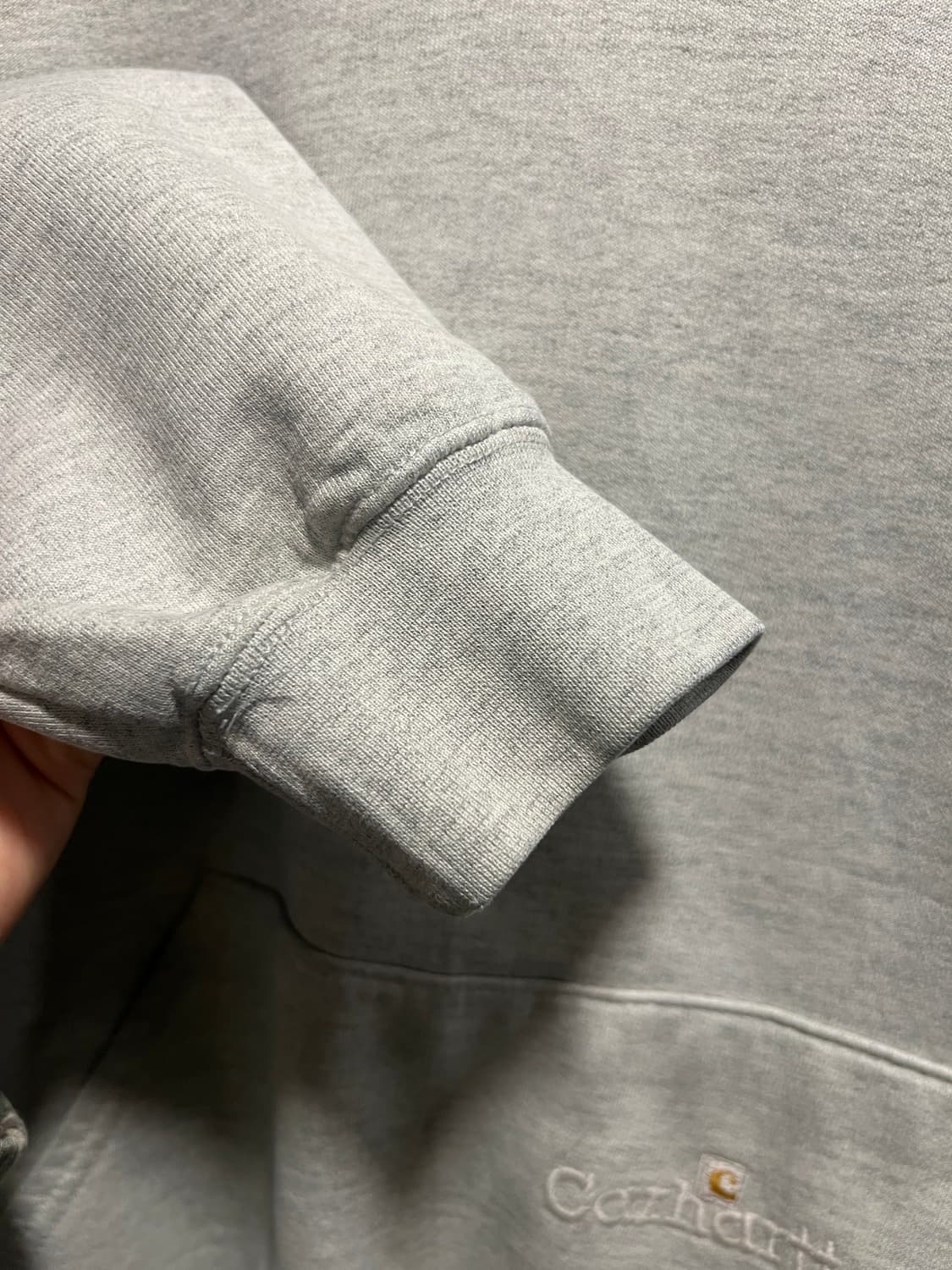 [L]칼하트 Made in USA 멜란지 후드 티셔츠 상품이미지5