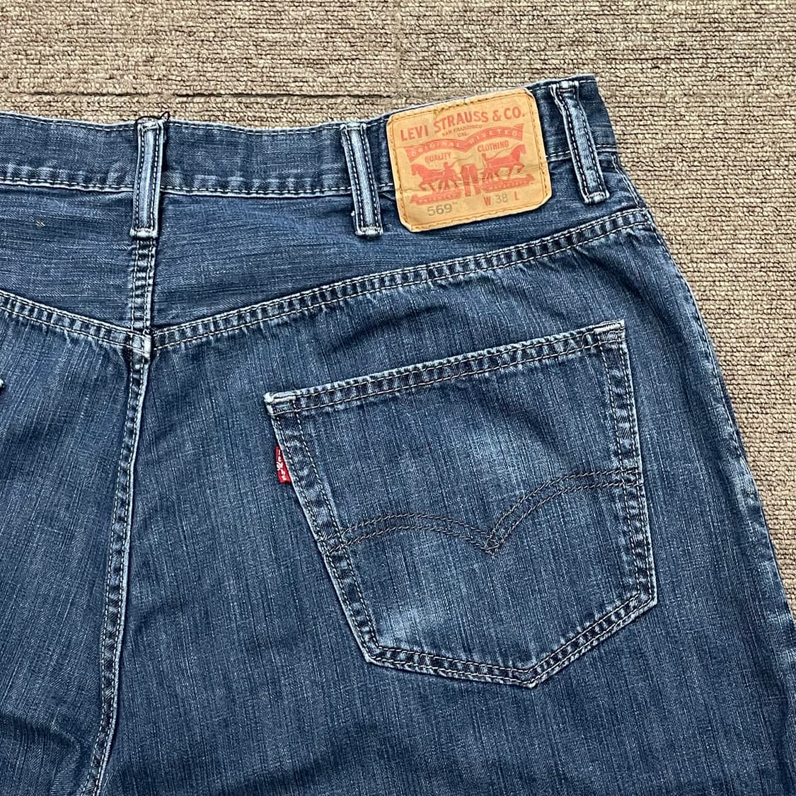 (38) Levi's 리바이스 569 데님 반바지 상품이미지2