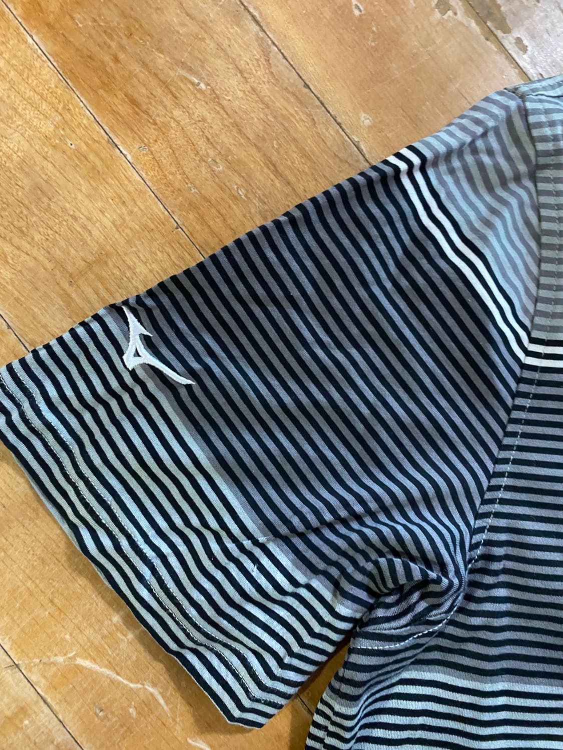 (일본판) 미즈노 프로 남성 스트라이프 폴로셔츠 M (100) 상품이미지3