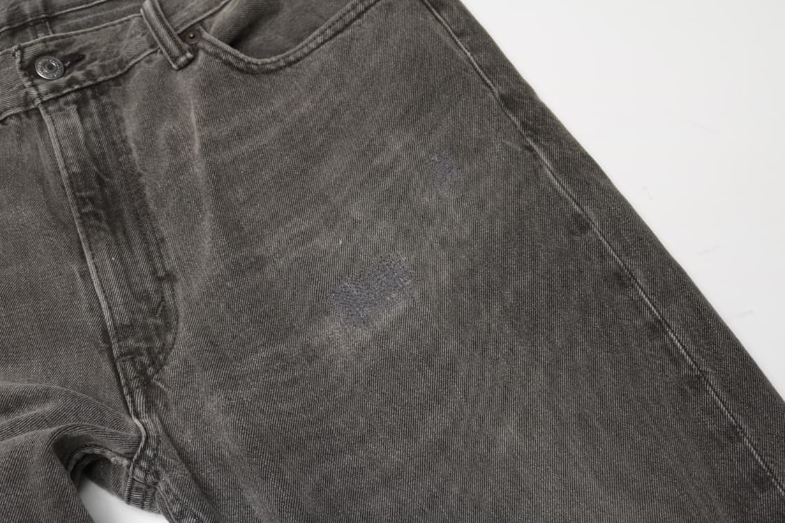 [36인치] 리바이스 513 흑청 데님팬츠 상품이미지2