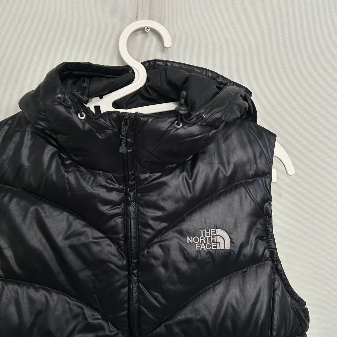 노스페이스 600 여성 거위털 패딩조끼 95 블랙 상품이미지2